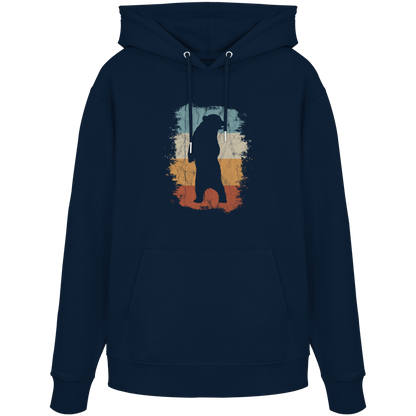 Retro Bären-Silhouette - Organic Hoodie