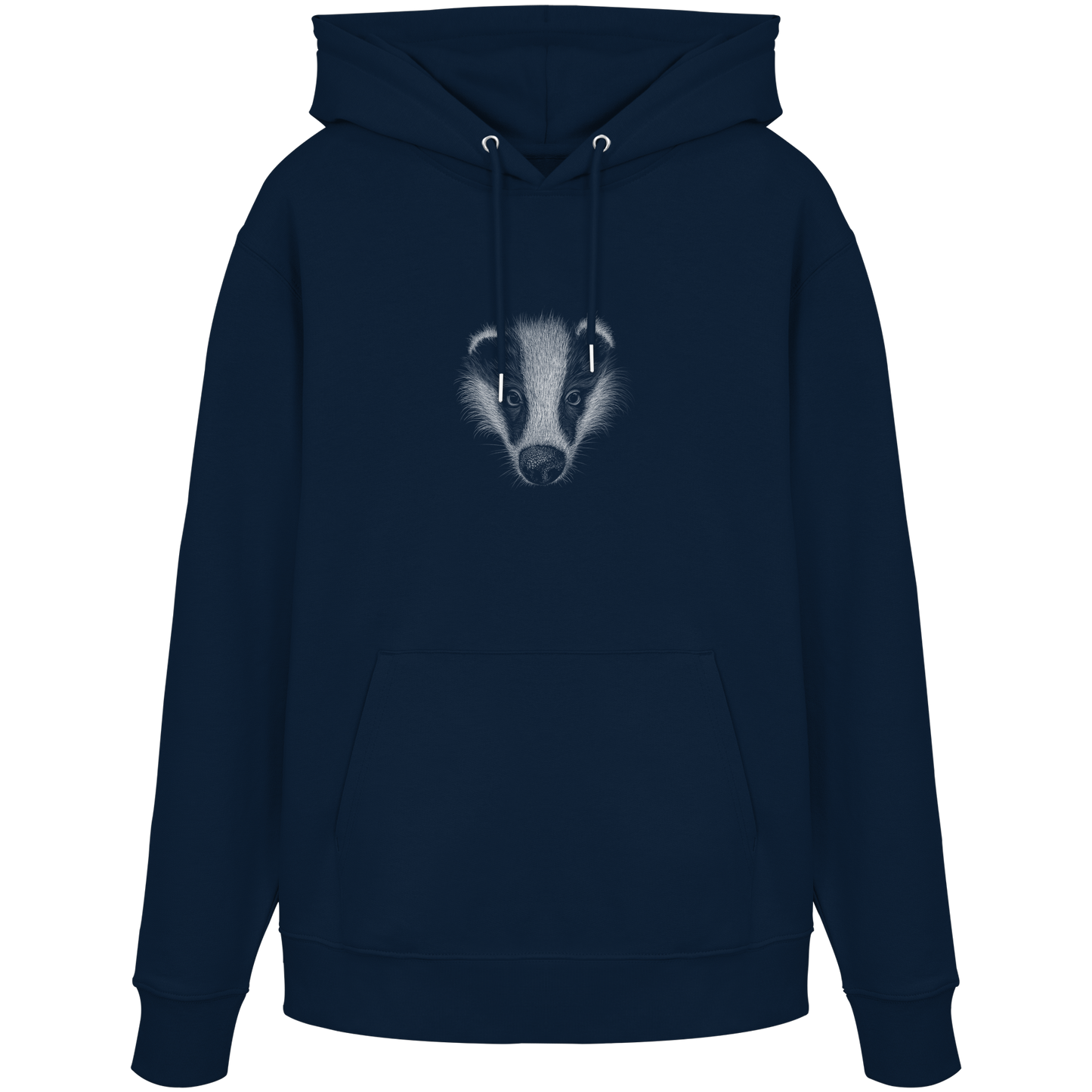 Kritzel-Kunst Dachs Illustration - Organic Hoodie