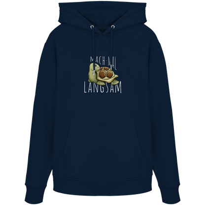 Mach mal langsam Schildkröte - Organic Hoodie
