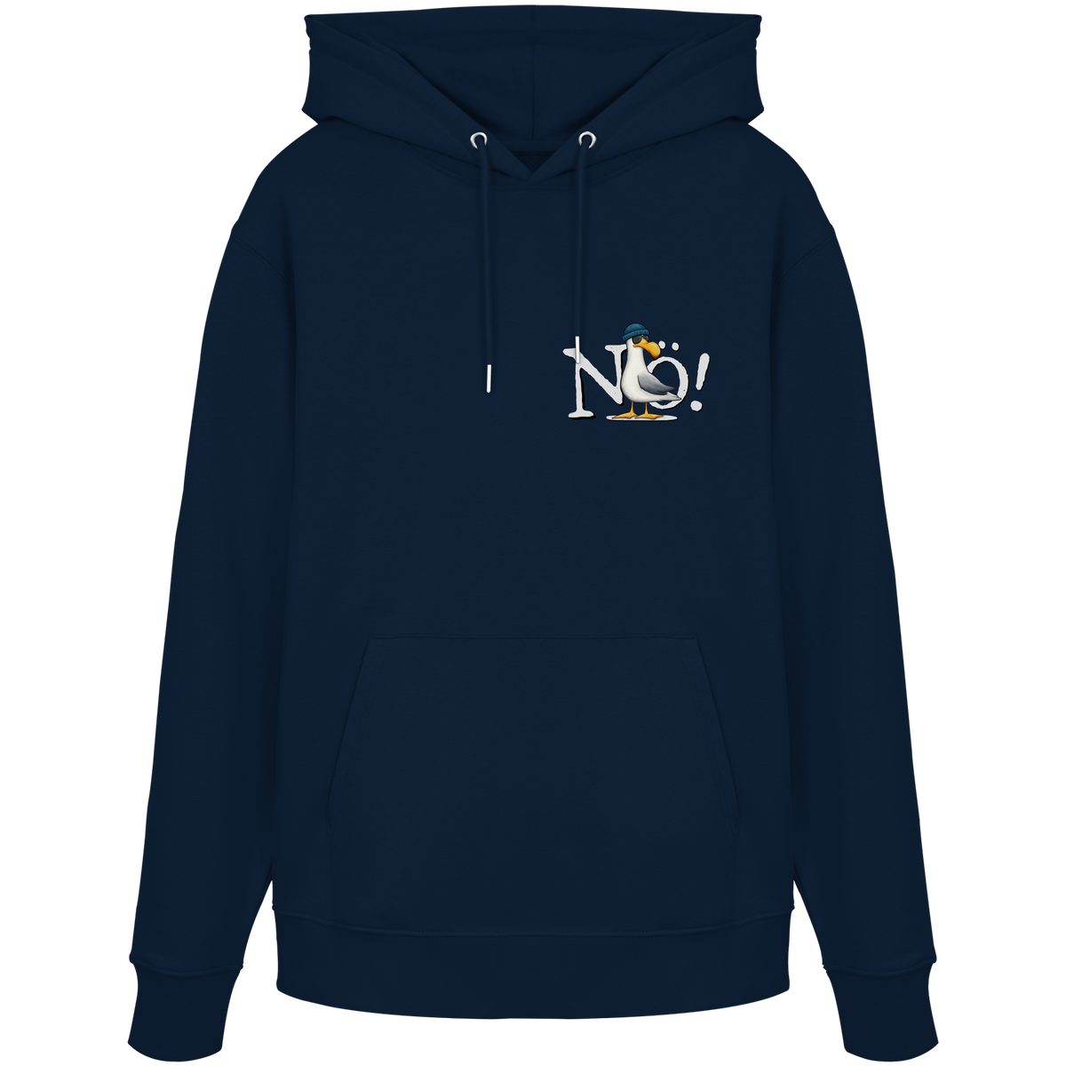 Nö Kein Bock Möwe - Organic Hoodie