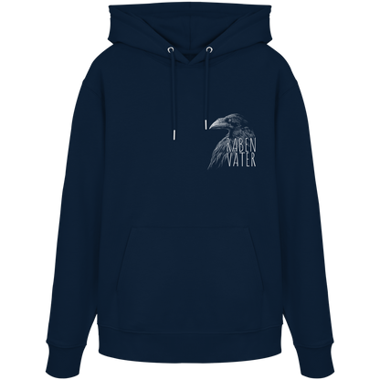 Rabenvater schwarzer Rabe Krähe - Organic Hoodie