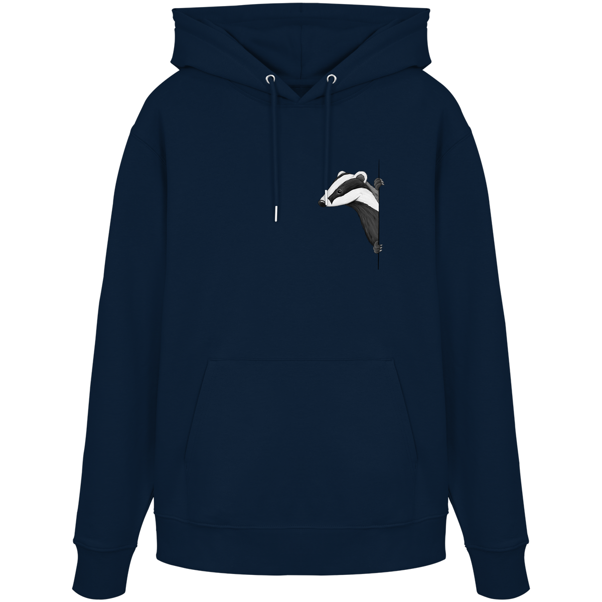 Lässiger Dachs Meister Grimbart - Organic Hoodie