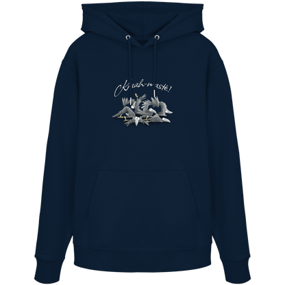 Kraah-masté! Yoga Raben Krähen - Organic Hoodie