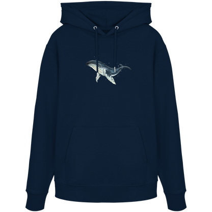 Tiefsee Ozean-Riese Buckelwal - Organic Hoodie