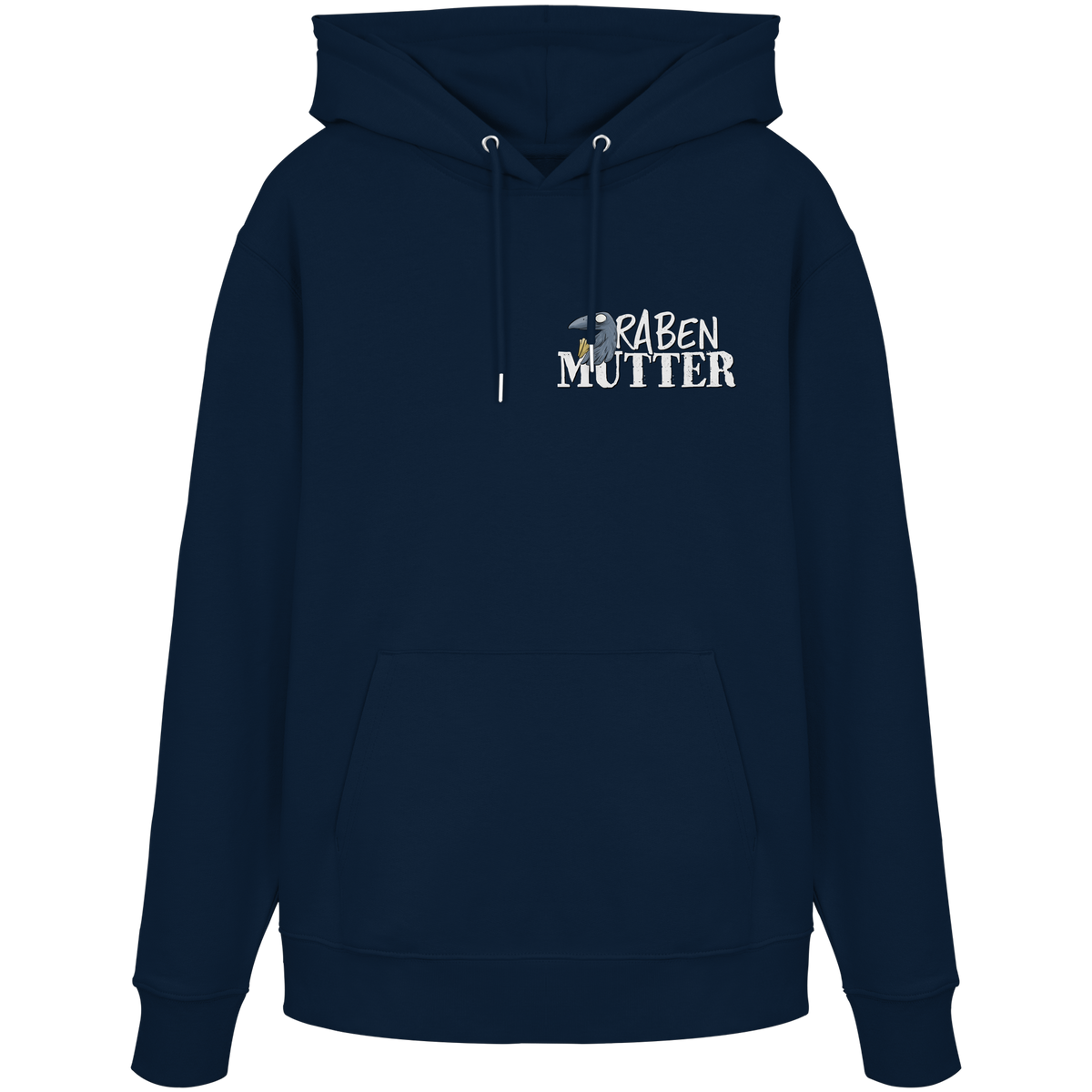 Rabenmutter Krähenmama - Organic Hoodie