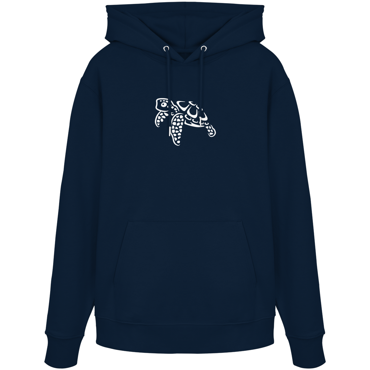 schwimmende Meeres-Schildkröte - Organic Hoodie