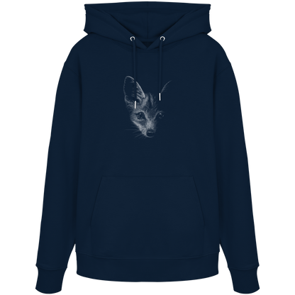Fuchs Kritzelkunst Illustration - Organic Hoodie
