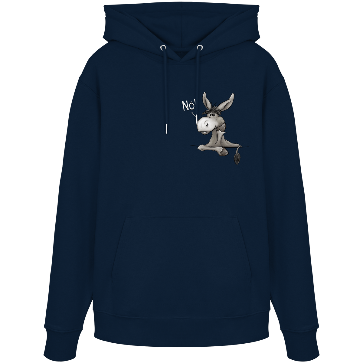 Nö! Störrischer Esel - Organic Hoodie