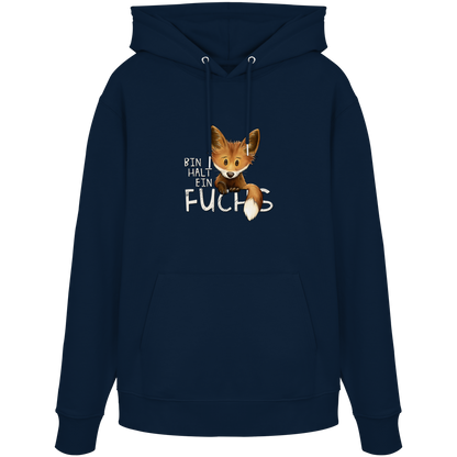 Bin halt ein Fuchs - Organic Hoodie