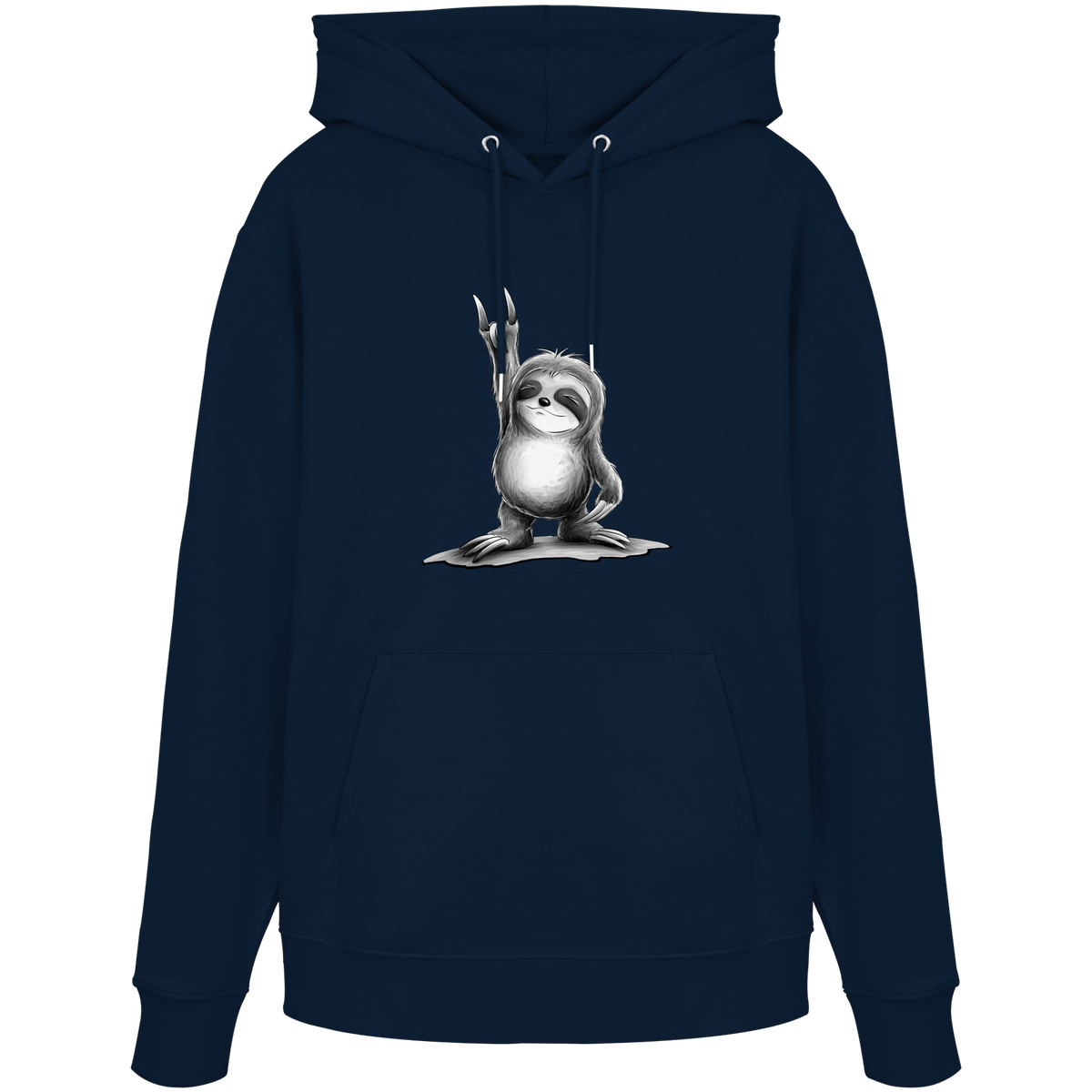 Rock On Party Faultier - Organic Hoodie