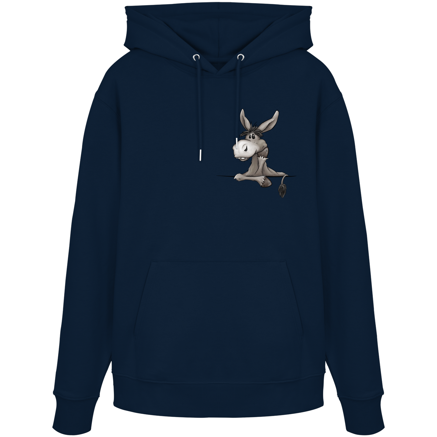Lustiger lässiger Esel - Organic Hoodie
