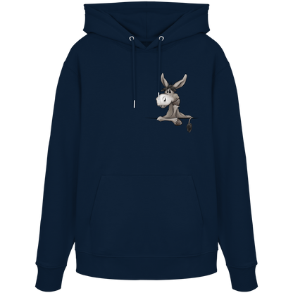 Lustiger lässiger Esel - Organic Hoodie