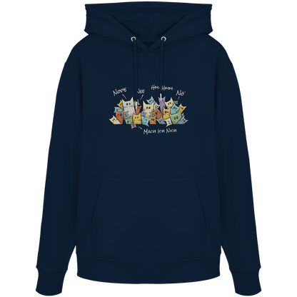 Nope, Nee, Nö Katzen - Organic Hoodie