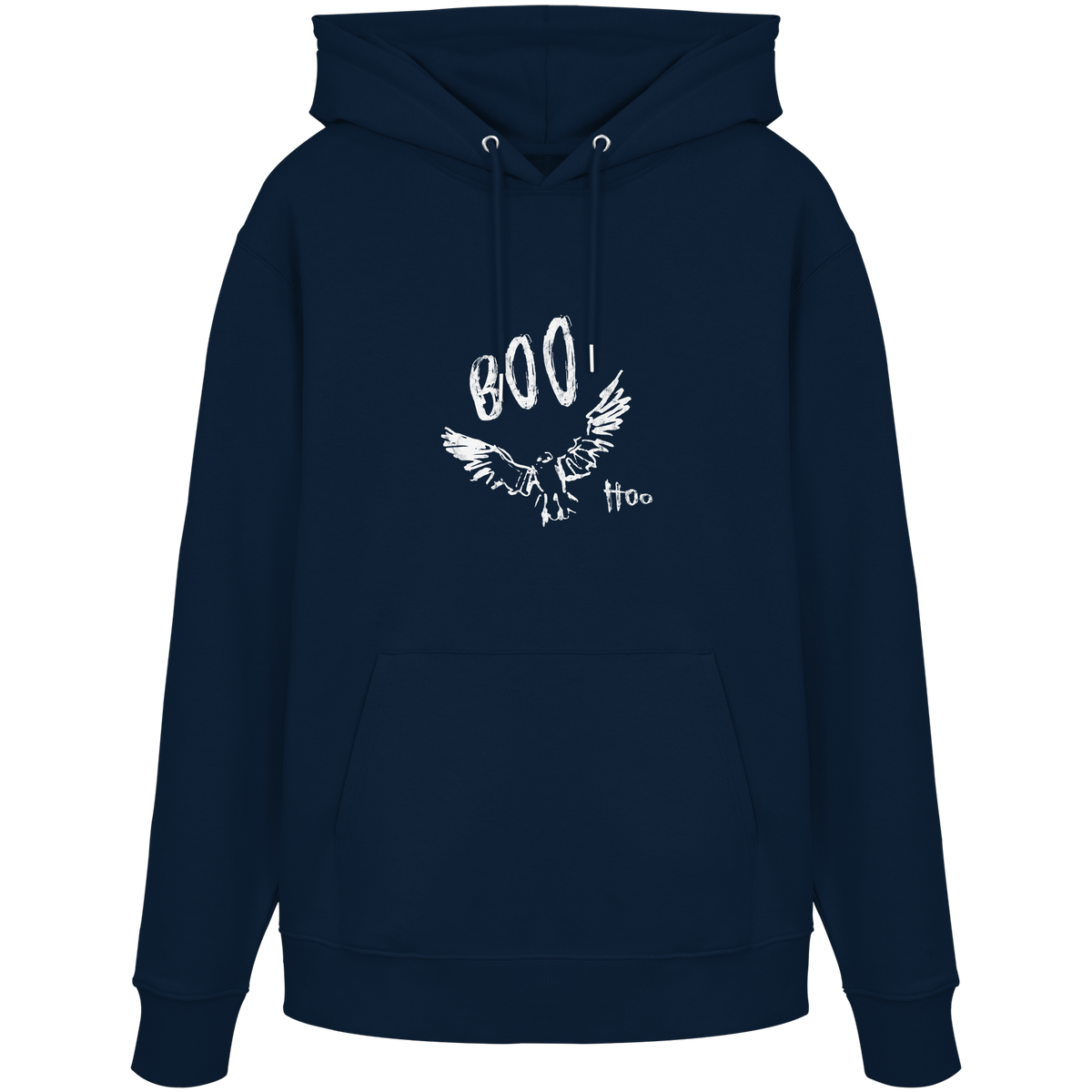 Boo Hoo! Fliegende Eule  - Organic Hoodie