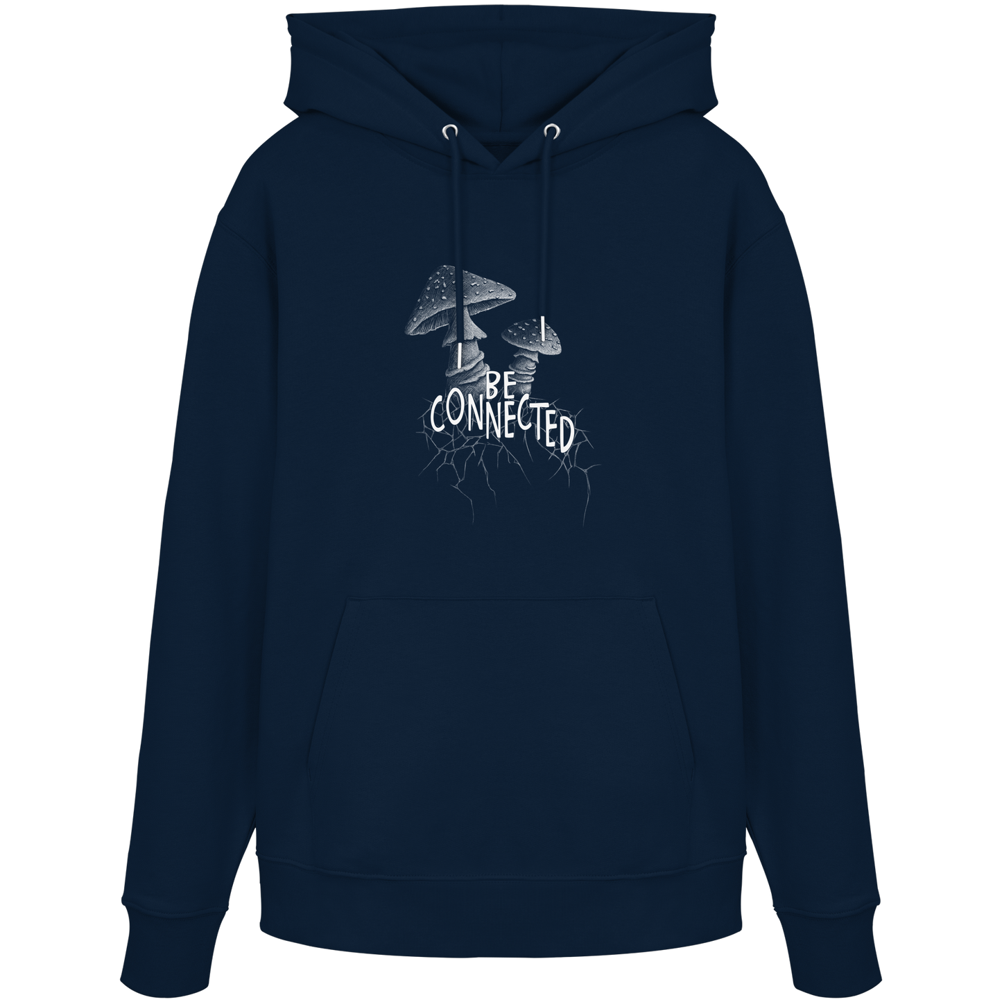 Be Connected Panther-Pilz - Organic Hoodie