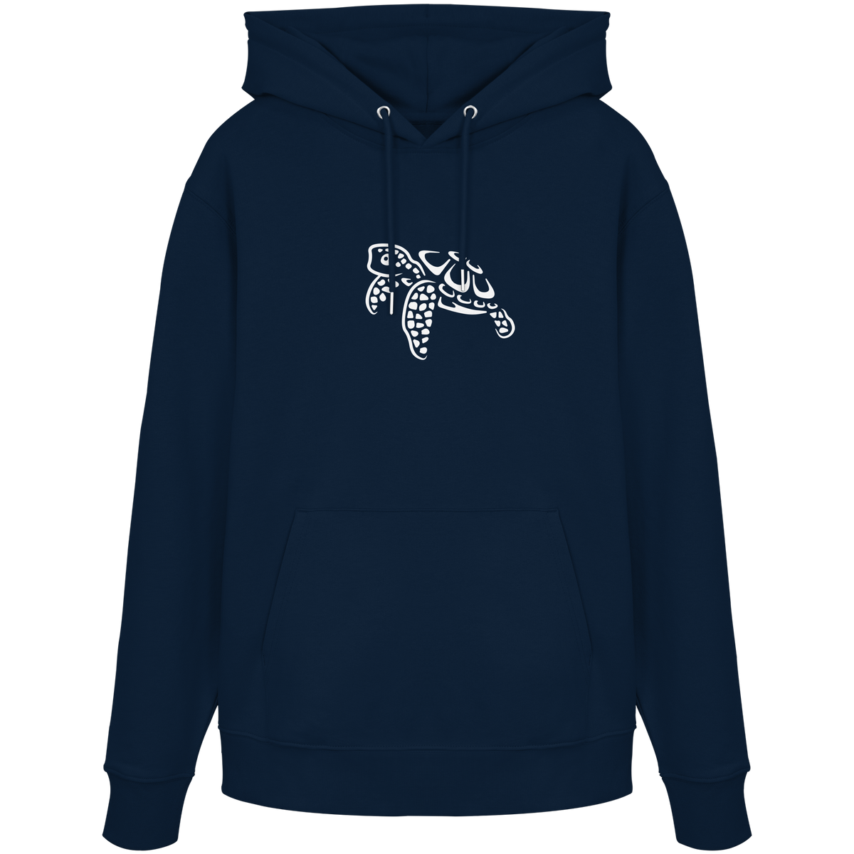 schwimmende Meeres-Schildkröte - Organic Hoodie