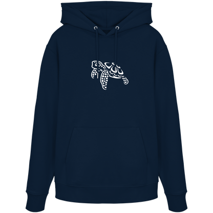 schwimmende Meeres-Schildkröte - Organic Hoodie