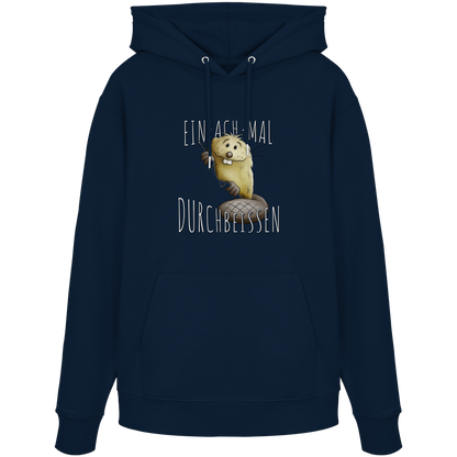 Einfach mal Durchbeissen Biber - Organic Hoodie