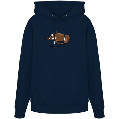sauwildes Wildschwein | Wildsau  - Organic Hoodie