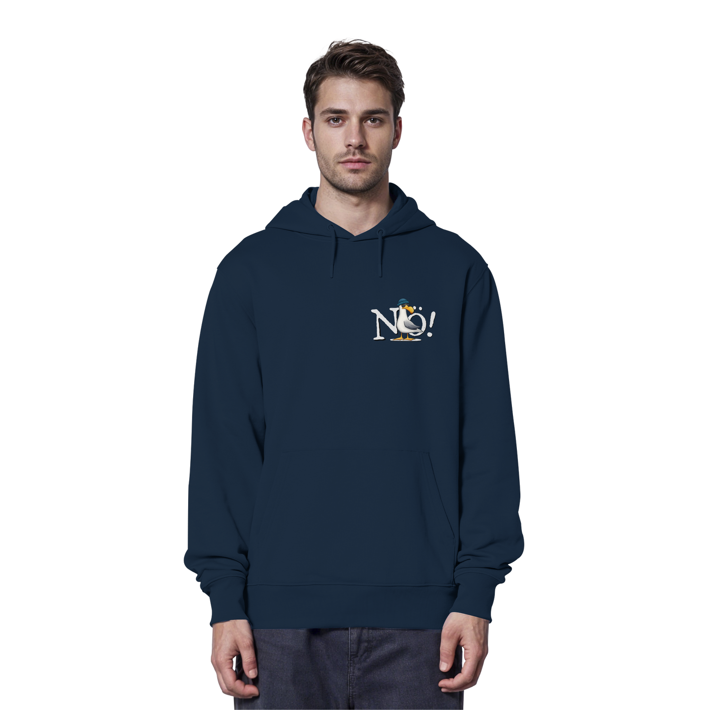 Nö Kein Bock Möwe - Organic Hoodie
