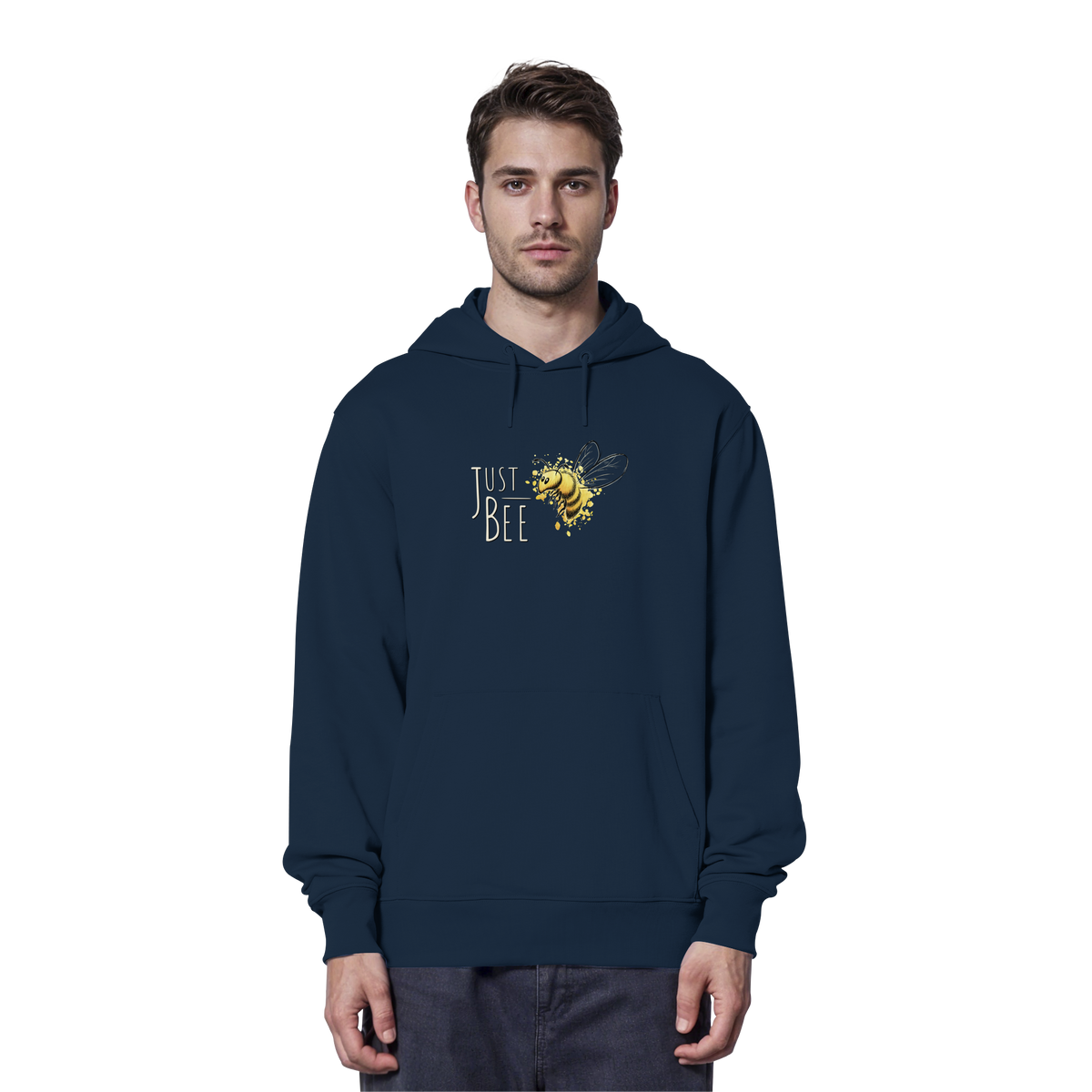 Just Bee, kleine Honig-Biene - Organic Hoodie
