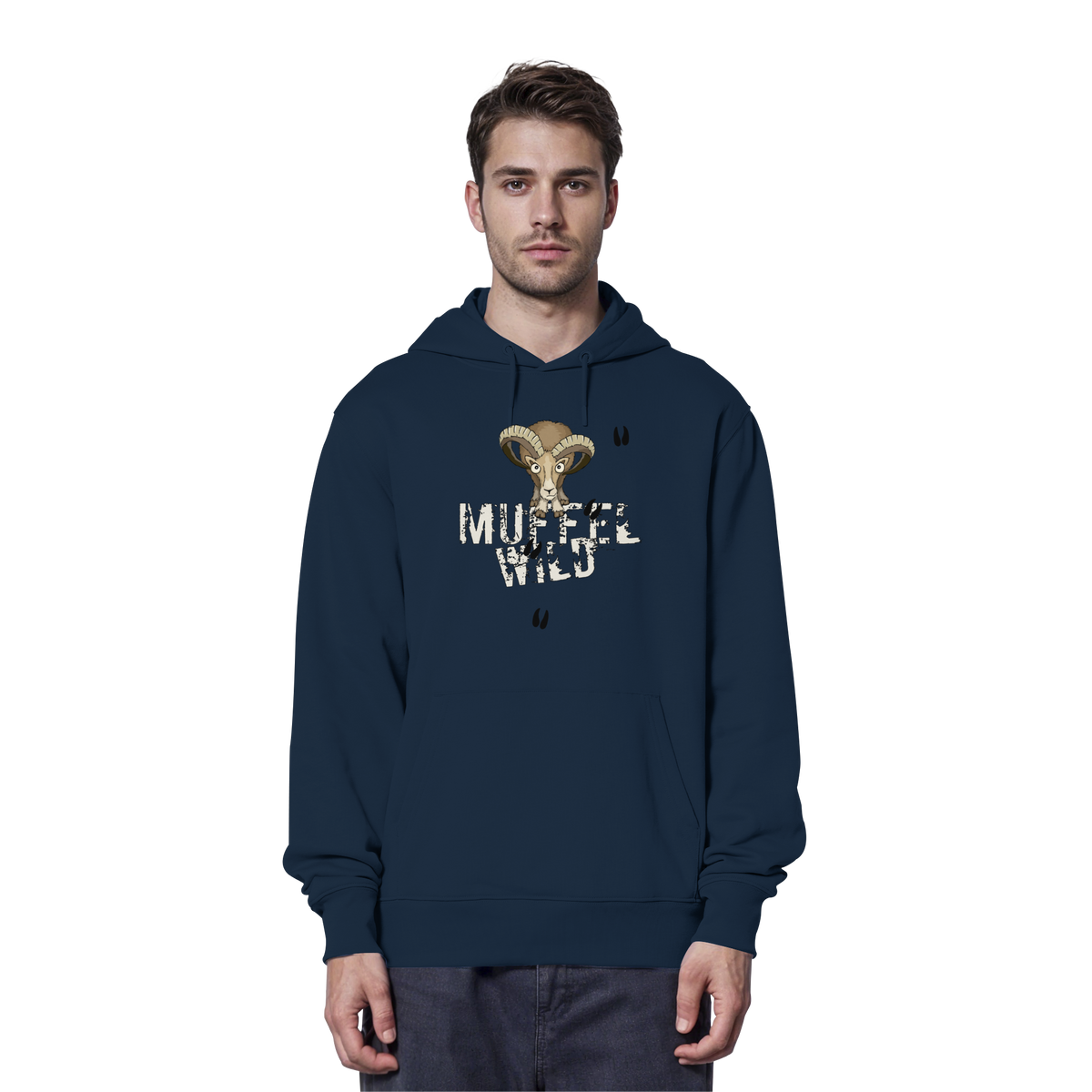 Muffel Wild Mufflon - Organic Hoodie