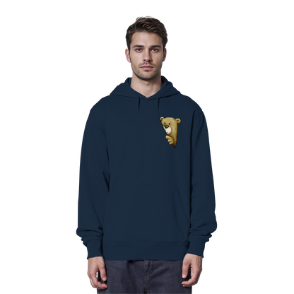 Funky Bär Illustration - Organic Hoodie