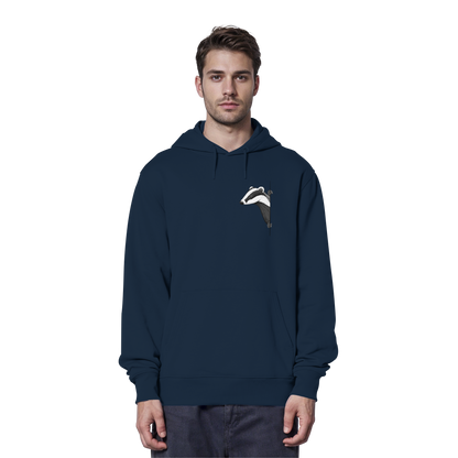 Lässiger Dachs Meister Grimbart - Organic Hoodie