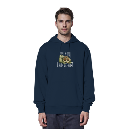 Mach mal langsam Schildkröte - Organic Hoodie