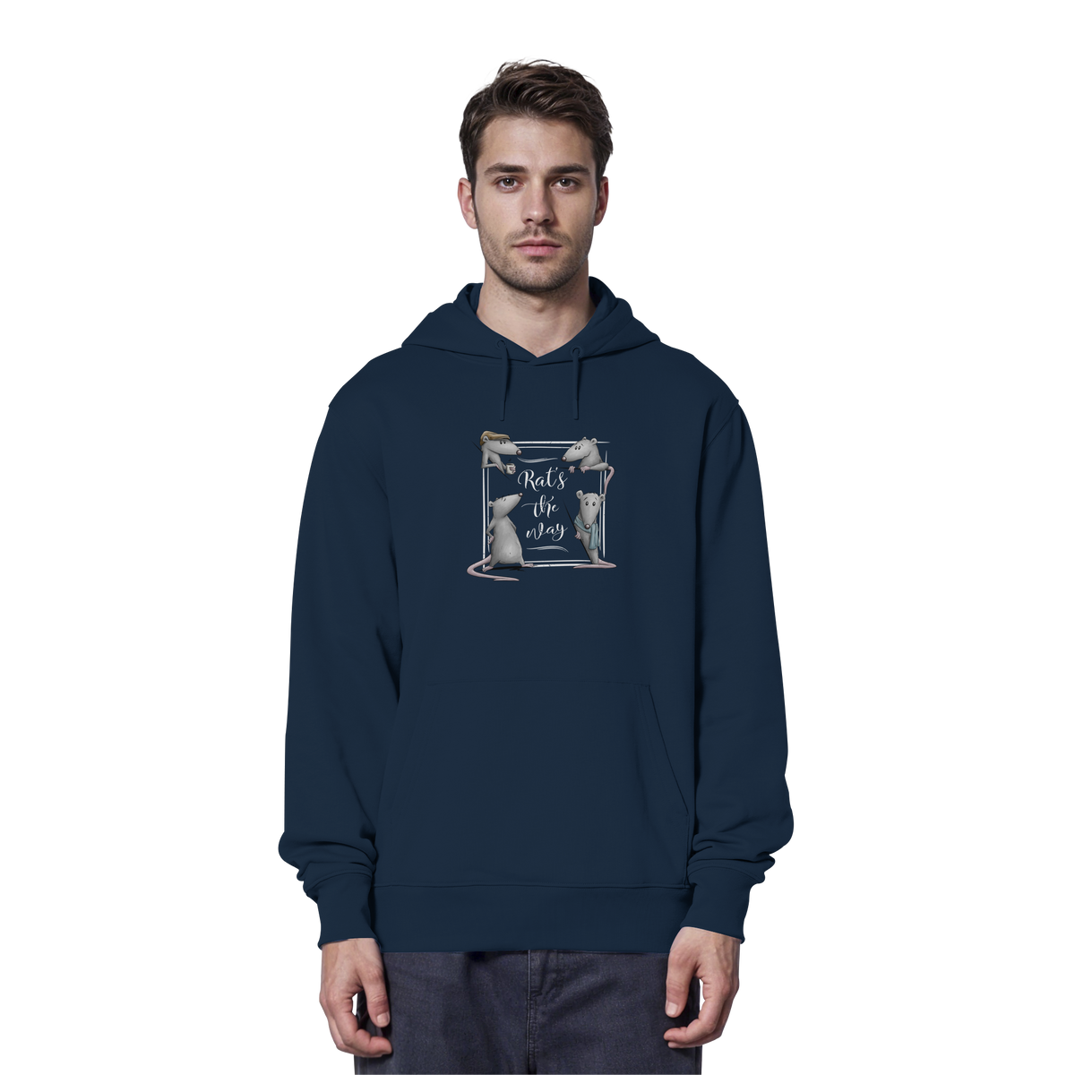 Rat’s The Way Kaffeehaus Ratten - Organic Hoodie