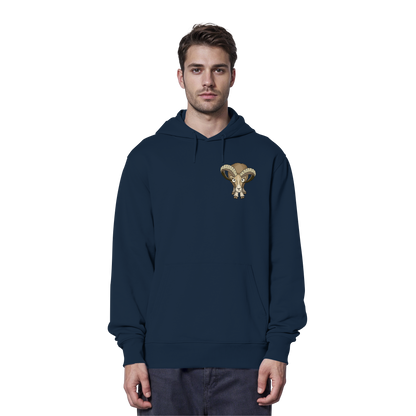 Bockiges Mufflon Widder Schafbock - Organic Hoodie