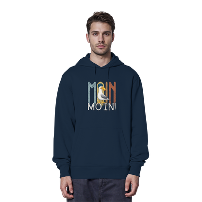 Moin Moin norddeutsche Möwe - Organic Hoodie