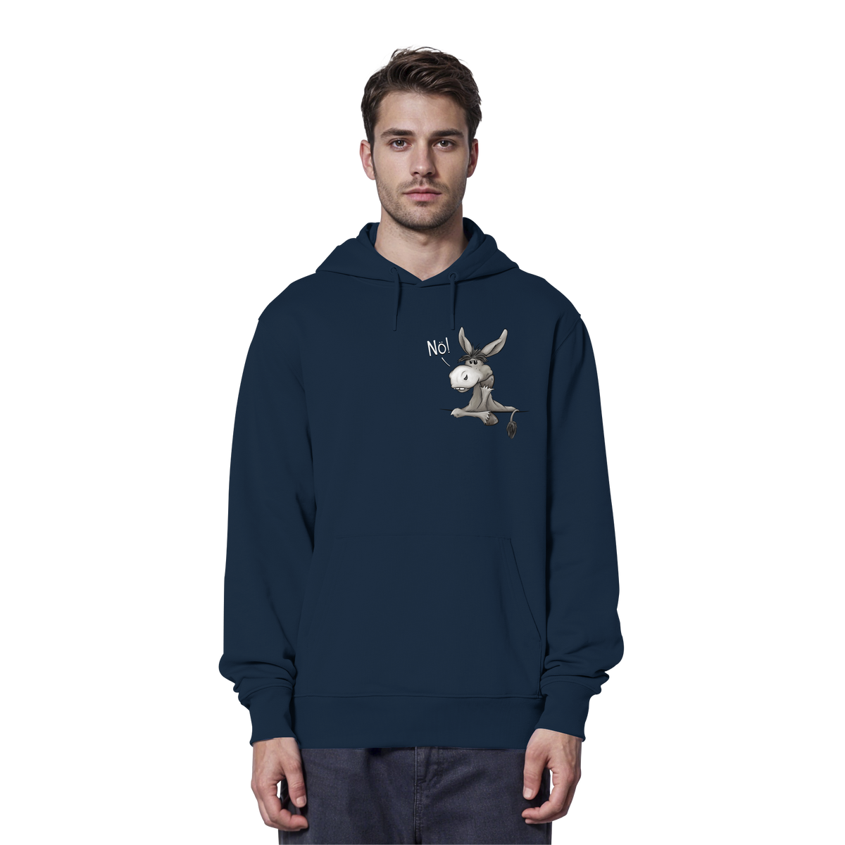 Nö! Störrischer Esel - Organic Hoodie