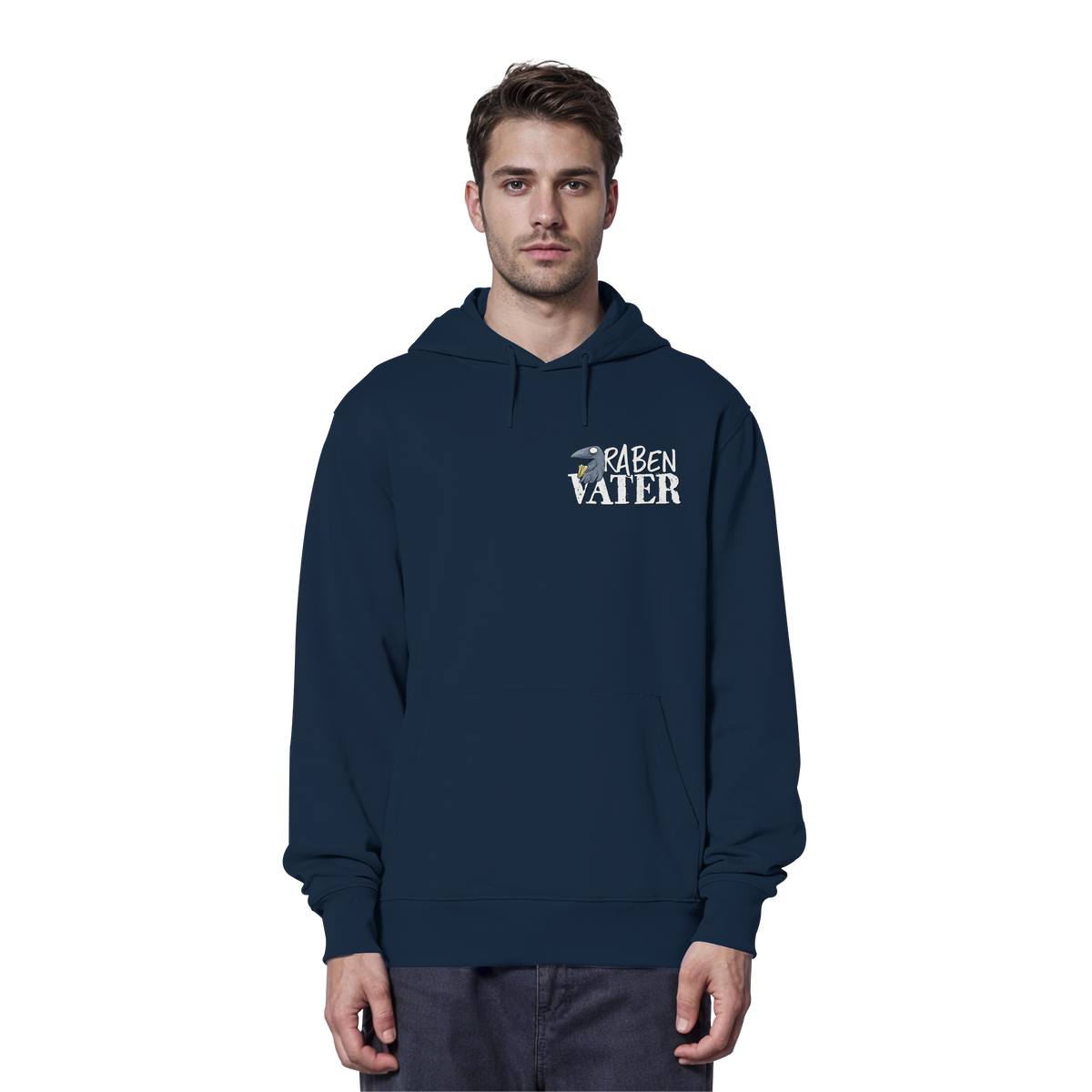 Rabenvater Krähenpapa - Organic Hoodie
