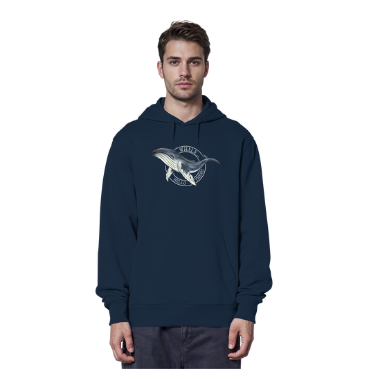 Whale, Hello There | Buckelwal - Organic Hoodie
