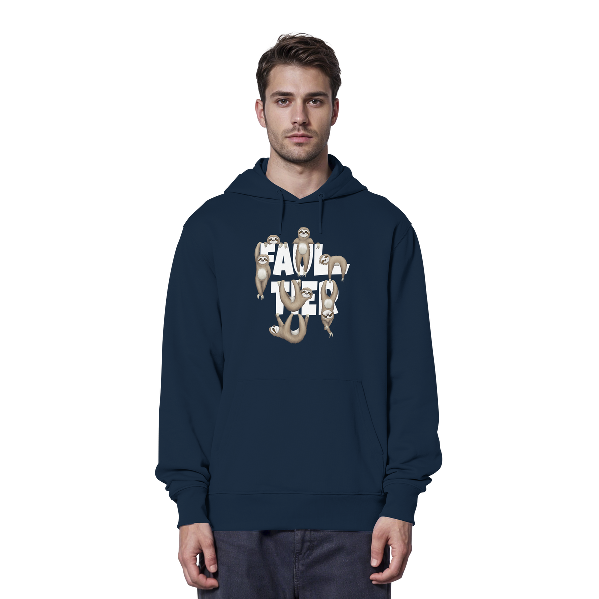 Viele gechillte Faultiere - Organic Hoodie