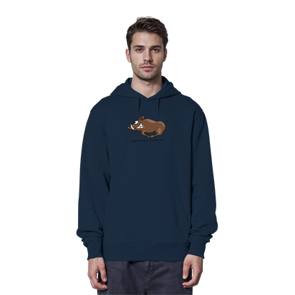 sauwildes Wildschwein | Wildsau  - Organic Hoodie