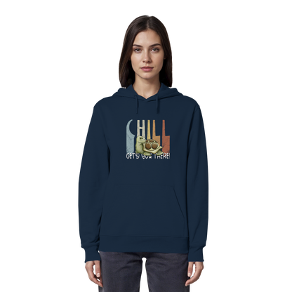 Gechillt gemütliche Schildkröte - Organic Hoodie