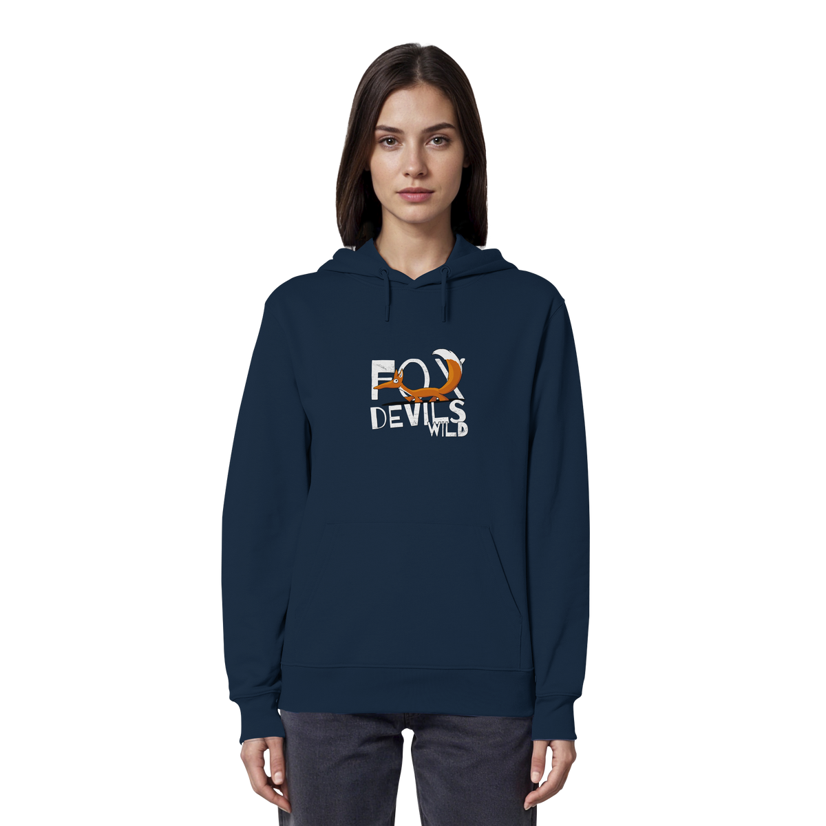 Fox-Devils-Wild Fuchs - Organic Hoodie