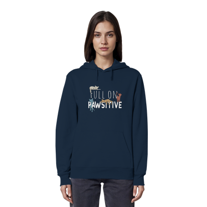 Full On Pawsitive! Gechillte Katzen - Organic Hoodie