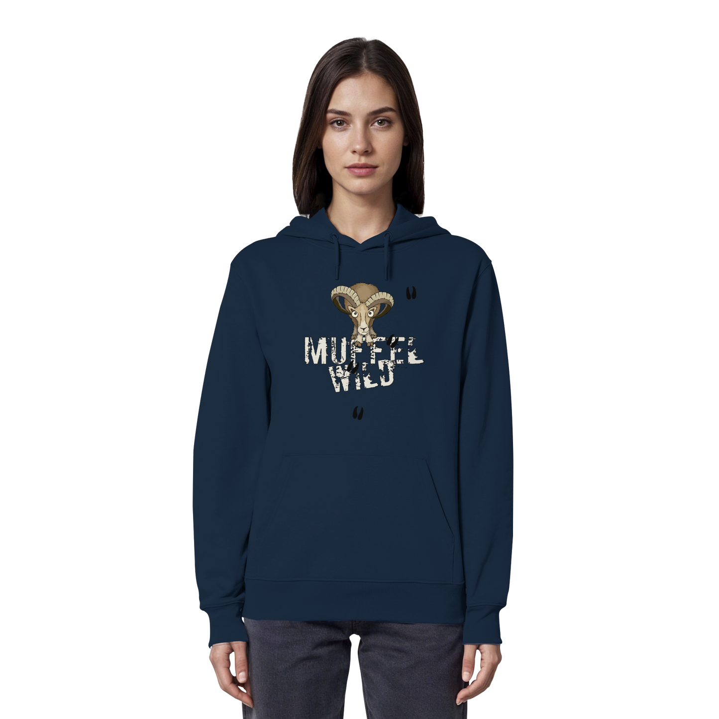 Muffel Wild Mufflon - Organic Hoodie