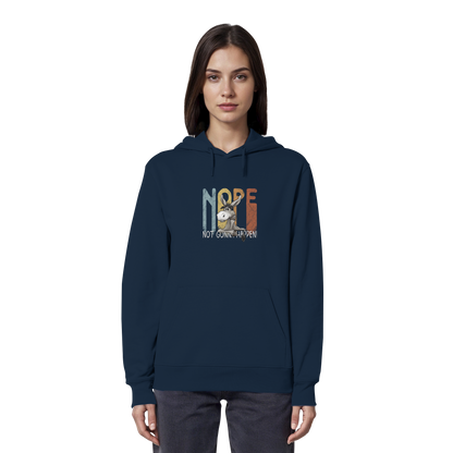 Nope | bockiger Esel - Organic Hoodie