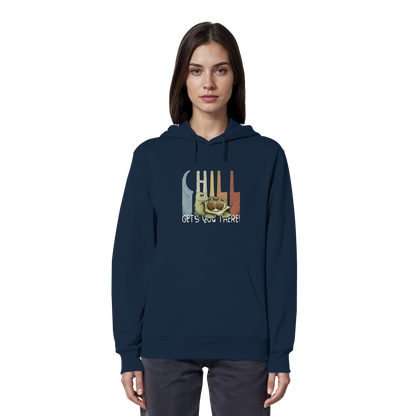 Gechillt gemütliche Schildkröte - Organic Hoodie