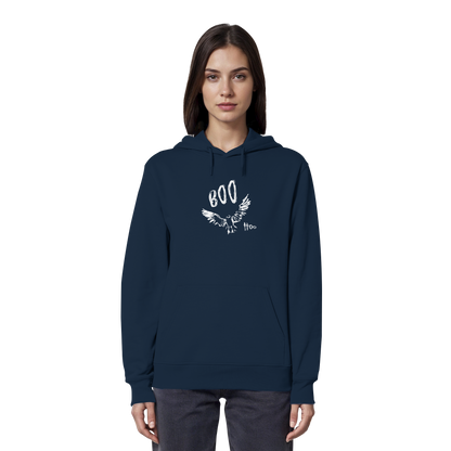 Boo Hoo! Fliegende Eule  - Organic Hoodie