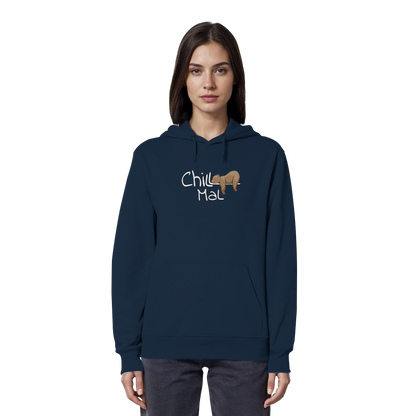 Chill Mal schläfriger Braunbär - Organic Hoodie