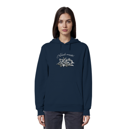 Kraah-masté! Yoga Raben Krähen - Organic Hoodie
