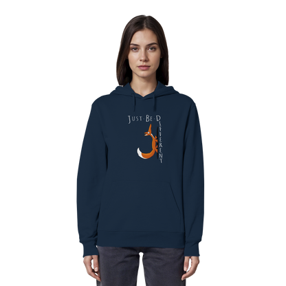 Just Be Different | Sei Anders, kleiner Fuchs - Organic Hoodie