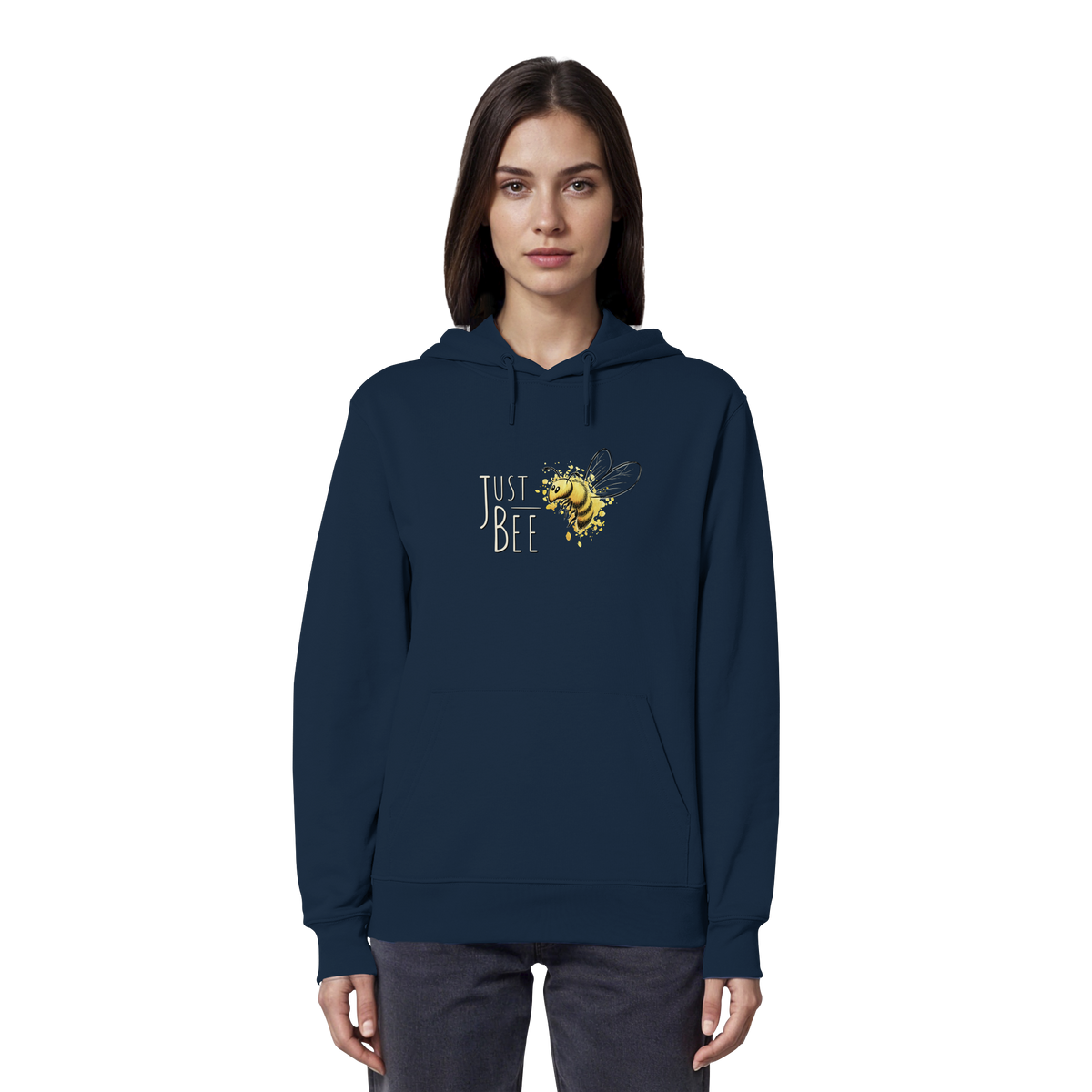 Just Bee, kleine Honig-Biene - Organic Hoodie
