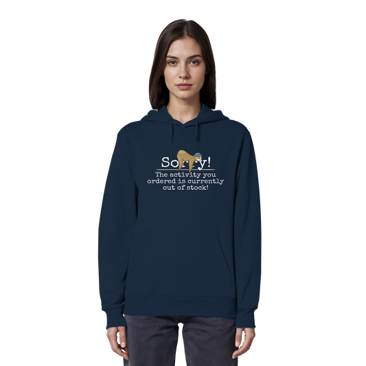 No-Activity Faultier - Organic Hoodie
