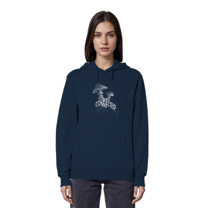 Be Connected Panther-Pilz - Organic Hoodie